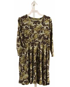 SWEET BAMBOO  FOREST GREEN    KNIT DRESS