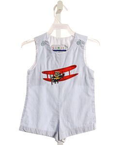 SAMARA  LT BLUE  STRIPED APPLIQUED JON JON