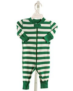 HANNA ANDERSSON  GREEN  STRIPED  LOUNGEWEAR