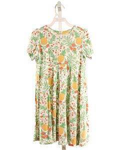 SWEET BAMBOO GREEN FLORAL KNIT DRESS
