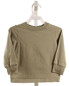 HANNA ANDERSSON  GREEN    KNIT LS SHIRT