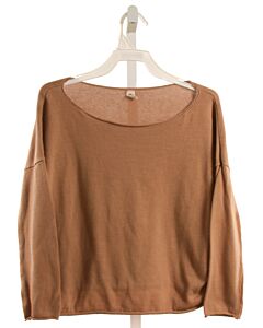 NUI  BROWN    KNIT LS SHIRT