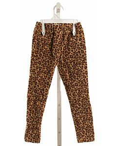 MINI BODEN BROWN CORDUROY PRINTED DESIGN PANTS