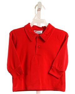 SMOCK CANDY  RED    KNIT SS SHIRT