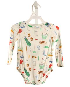 ANGEL DEAR  CREAM   PRINTED DESIGN KNIT LS SHIRT