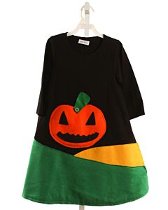 HAPPY BUTTON  BLACK    DRESS