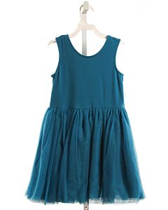 HANNA ANDERSSON  BLUE TULLE   KNIT DRESS