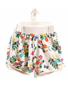 HANNA ANDERSSON  WHITE  FLORAL PRINTED DESIGN SHORTS