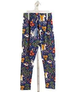 MINI BODEN BLUE FLORAL LEGGINGS