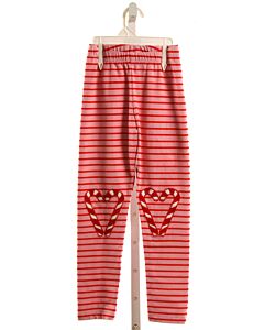 HANNA ANDERSSON  PINK  STRIPED  LEGGINGS