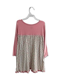KICKEE PANTS  PINK  FLORAL  KNIT DRESS