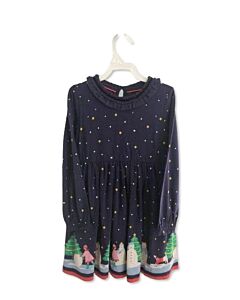 MINI BODEN  NAVY  POLKA DOT  KNIT DRESS