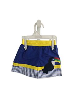 FLORENCE EISEMAN  MULTI-COLOR   APPLIQUED SWIM TRUNKS