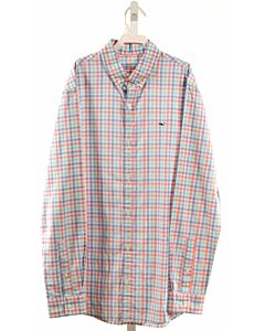 VINEYARD VINES  MULTI-COLOR  PLAID  DRESS SHIRT
