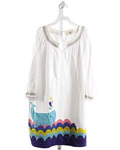 MINI BODEN  WHITE   APPLIQUED COVER UP