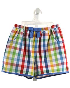 THE BEAUFORT BONNET COMPANY  MULTI-COLOR  GINGHAM  SHORTS WITH BOW