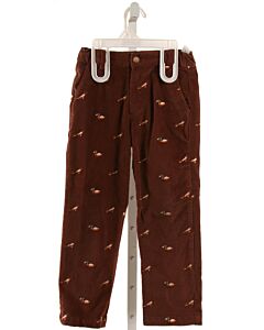 CPC  BROWN CORDUROY  EMBROIDERED PANTS