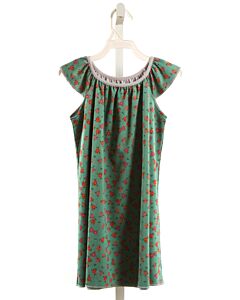 ROBERTA ROLLER RABBIT  GREEN  FLORAL  LOUNGEWEAR