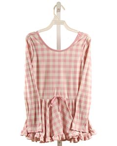 CHEEKY PLUM  PINK  GINGHAM  LEOTARD