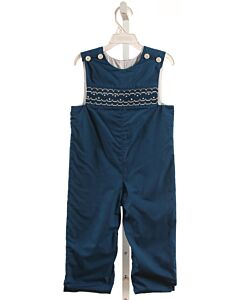LULLABY SET  NAVY   SMOCKED LONGALL