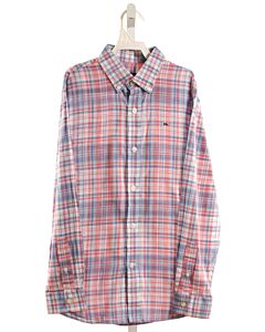 VINEYARD VINES BLUE PLAID DRESS SHIRT