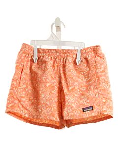 PATAGONIA  ORANGE   PRINTED DESIGN SHORTS