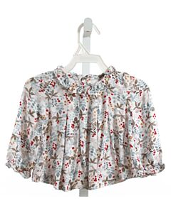 MAYORAL  WHITE  FLORAL  SHIRT-LS