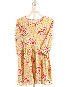 WINTER WATER FACTORY  YELLOW  FLORAL  KNIT DRESS