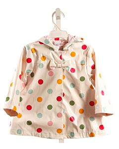 LITTLE ME  WHITE  POLKA DOT  OUTERWEAR