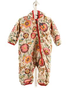 PATAGONIA  PINK  FLORAL  SNOWSUIT