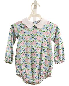 THE PROPER PEONY  BLUE  FLORAL  KNIT BUBBLE