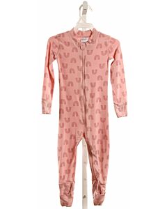 HANNA ANDERSSON  PINK KNIT  PRINTED DESIGN LOUNGEWEAR