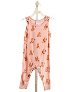 HANNA ANDERSSON  PINK   PRINTED DESIGN KNIT ROMPER