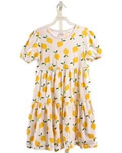 HANNA ANDERSSON  YELLOW  PRINT  KNIT DRESS