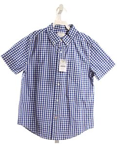 CREWCUTS  BLUE  GINGHAM  DRESS SHIRT