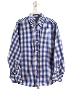 CREWCUTS  BLUE  GINGHAM  DRESS SHIRT