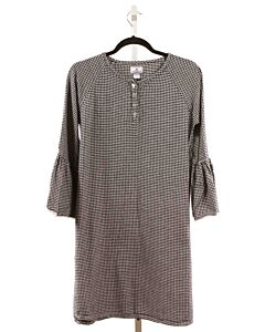 PETITE PLUME  BLACK  HOUNDSTOOTH  LOUNGEWEAR