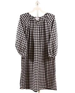 PETITE PLUME  NAVY  GINGHAM  LOUNGEWEAR
