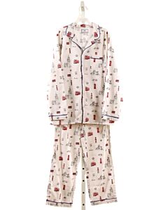 PETITE PLUME  WHITE  PRINT  LOUNGEWEAR