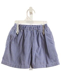 THE BEAUFORT BONNET COMPANY  BLUE  GINGHAM  SHORTS