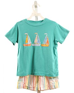 EYELET & IVY  MULTI-COLOR   PRINTED DESIGN 2-PIECE OUTFIT