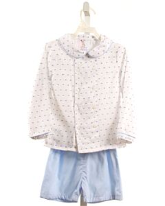 ELIZA JAMES  LT BLUE  SWISS DOT  2-PIECE OUTFIT