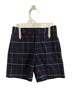 FLORENCE EISEMAN  BLUE  WINDOWPANE  SHORTS
