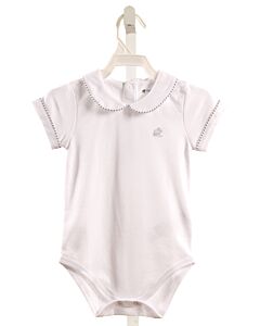 BABY COTTONS  WHITE    KNIT SS SHIRT