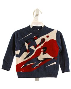 IL GUFO  MULTI-COLOR WOOL   SWEATER