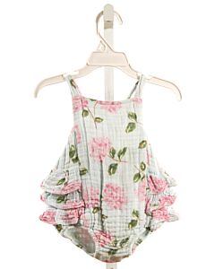 ANGEL DEAR  LT BLUE  FLORAL  BUBBLE