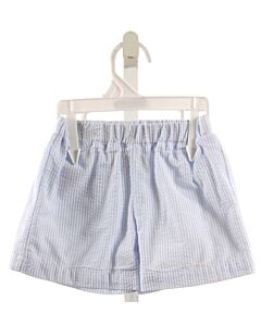 THE BEAUFORT BONNET COMPANY  LT BLUE SEERSUCKER STRIPED  SHORTS