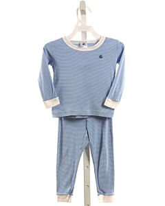 PETIT BATEAU  BLUE  STRIPED  LOUNGEWEAR