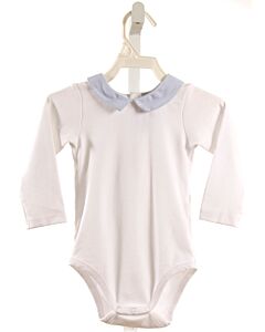 JACADI  WHITE    KNIT LS SHIRT
