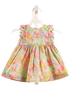 JACADI  HOT PINK  FLORAL  DRESS